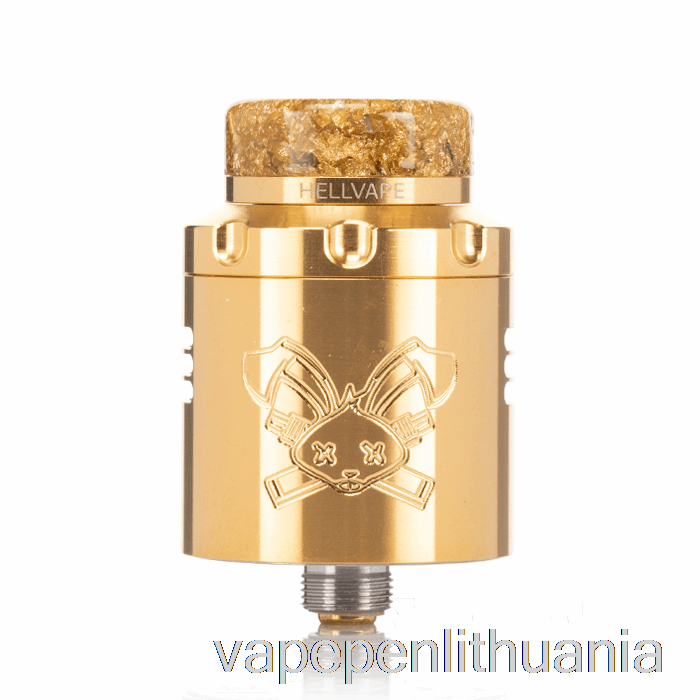 Hellvape Dead Rabbit V3 24mm Rda Gold Vape Skystis